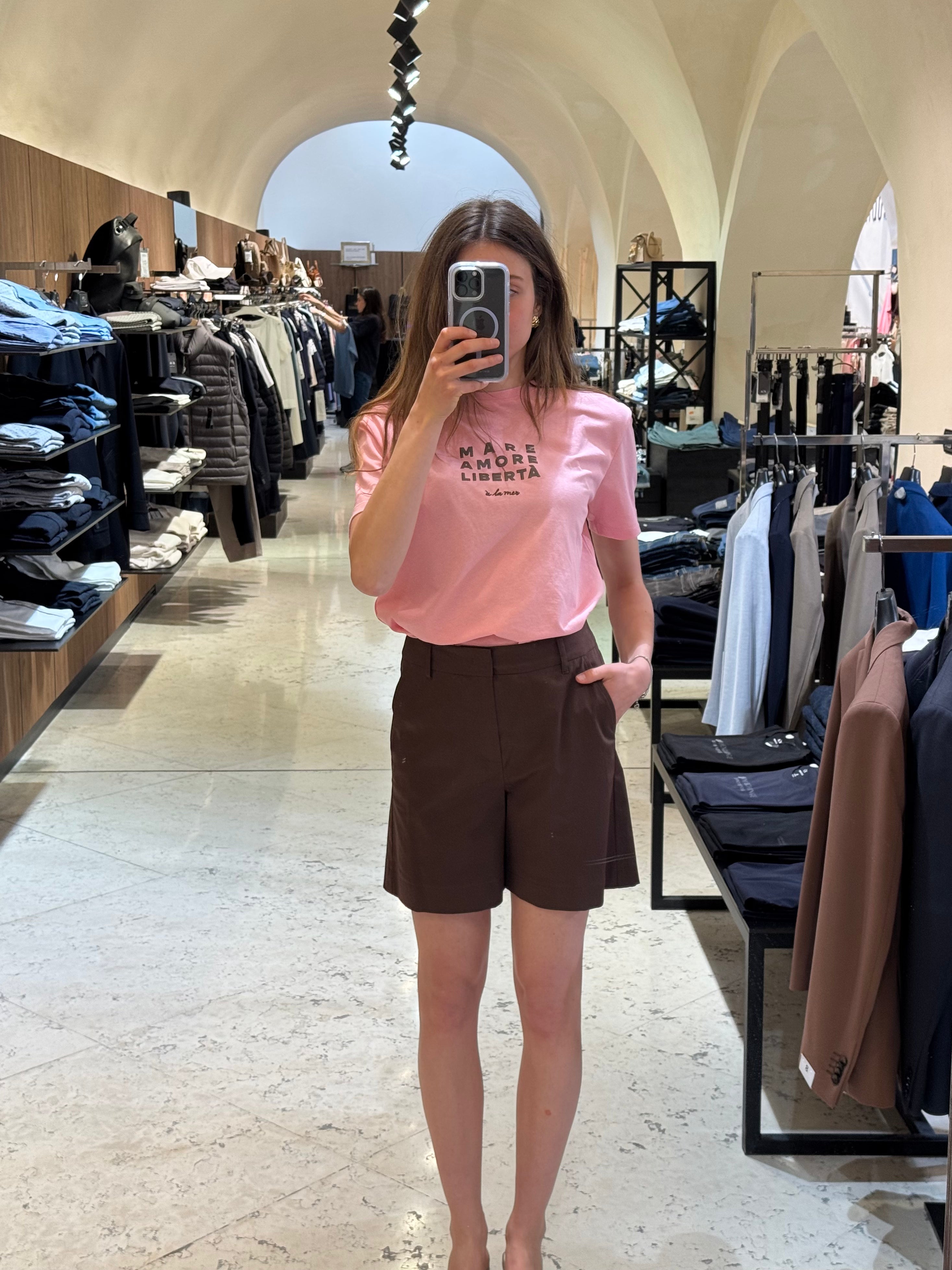 Elegante Damen-Shorts in Braun – gerader Schnitt, komfortabel & stilvoll