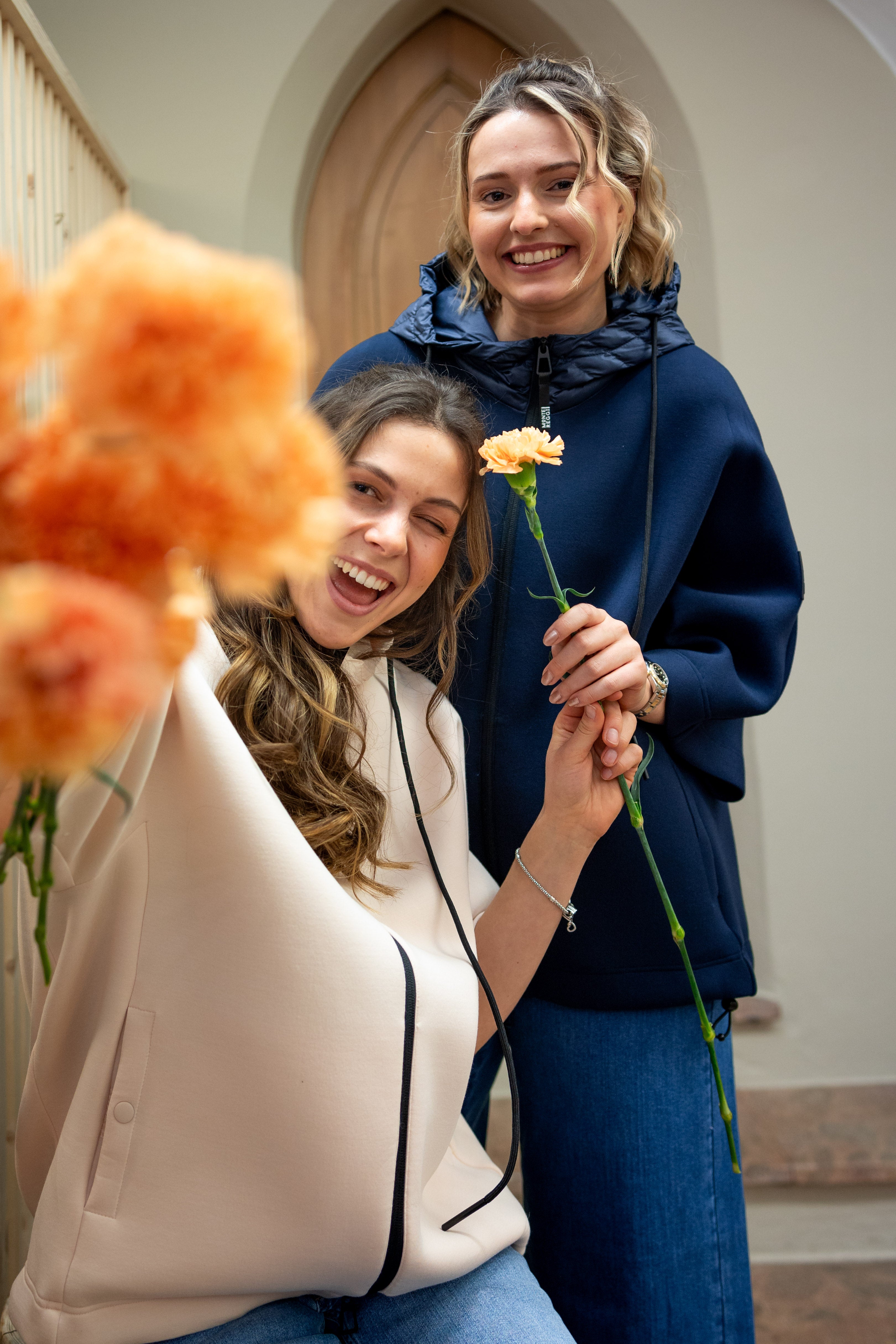 JACKET 3/4 ARM W/ LOGO